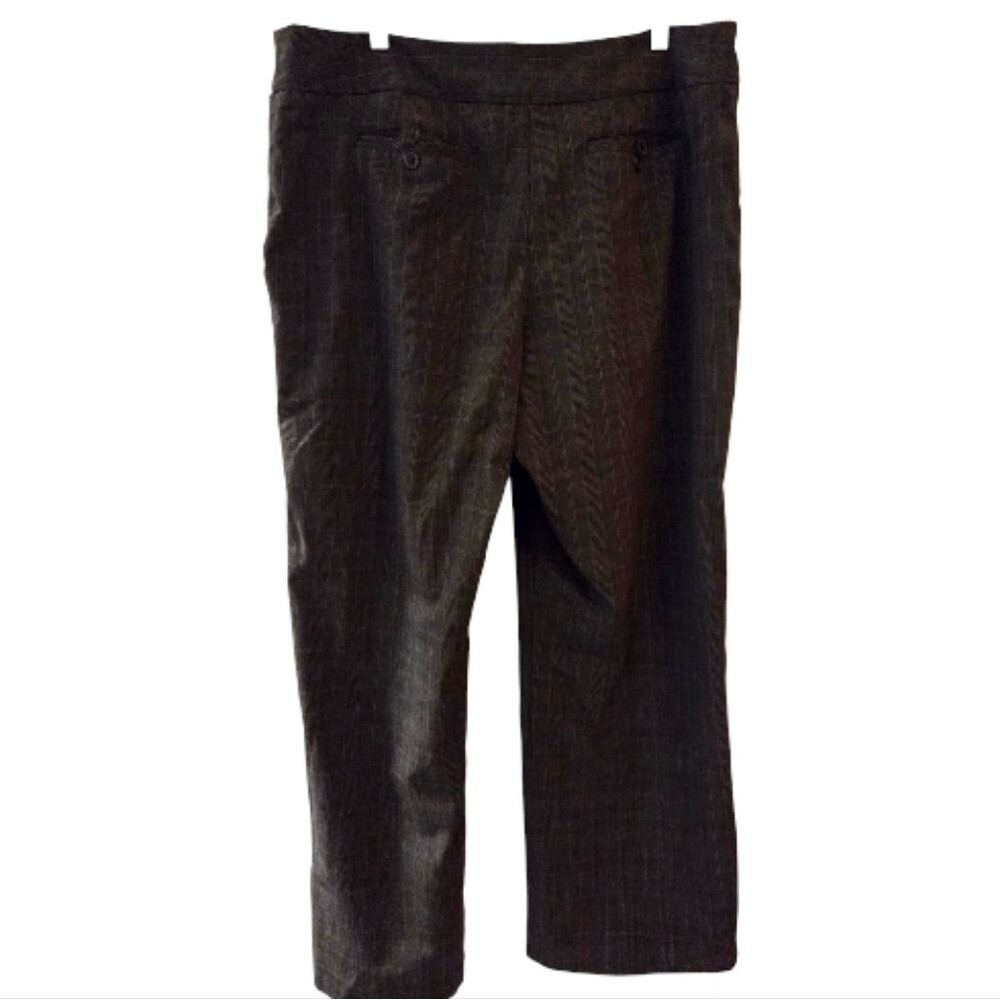 Ninety Brand Brown Plaid Dress Pants - Picture 3 of 7